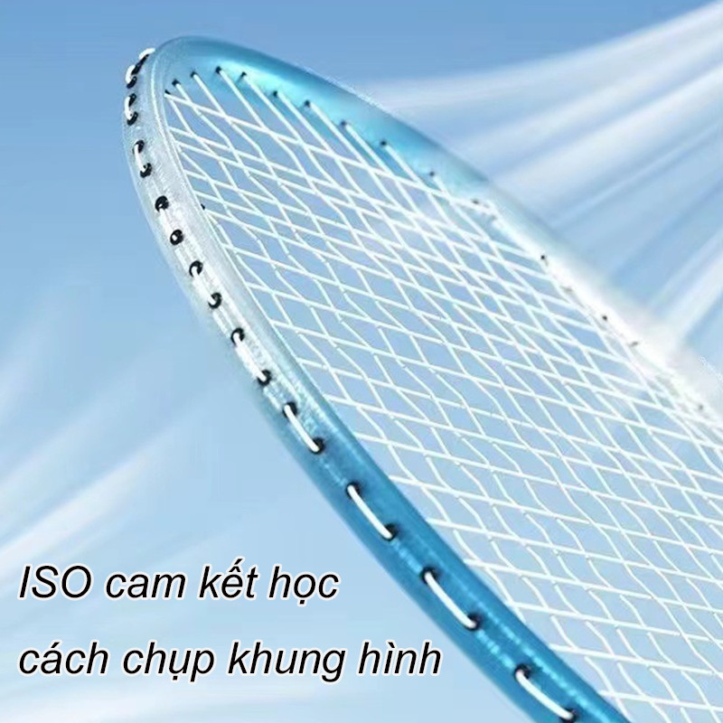 Bộ 2 Chiếc Vợt Cầu Lông Bền Bỉ Chất Lượng Cao, Tay cầm chống trượt giảm xóc,Siêu nhẹ và bền