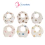 Yếm Tròn Xô Nhăn 6 Lớp Chất Muslin Đẹp Hoạ Tiết Đáng Yêu Cho Bé Gối BéBi SHOP