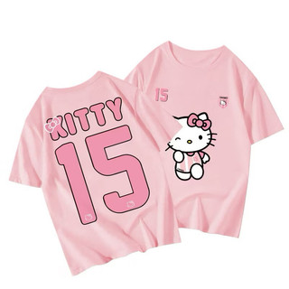 Áo Phông, Áo Thun Hoạt Hình Mèo Hello Kitty số 15 cute