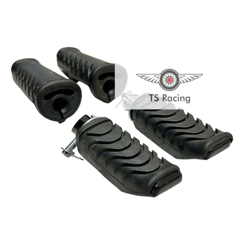 Combo cao su gác chân trước sau wave s110 - wave rsx110 - wave s 110 - wave rsx 110