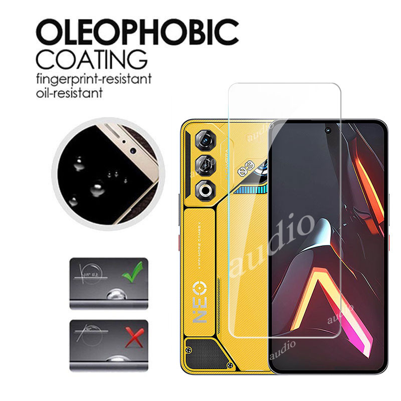 Nubia NEO 5 GT 5G Nubia NEO 3 GT 5G 3 Miếng Kính Cường Lực Bảo Vệ Màn Hình Cho ZTE Nubia NEO 3 GT 3GT Neo3 GT 5G Trong Suốt Trong Suốt Bảo Vệ Mỏng Phim Cho ZTE Nubia NEO 3 GT 3GT 5G Vỏ Điện Thoại Phim