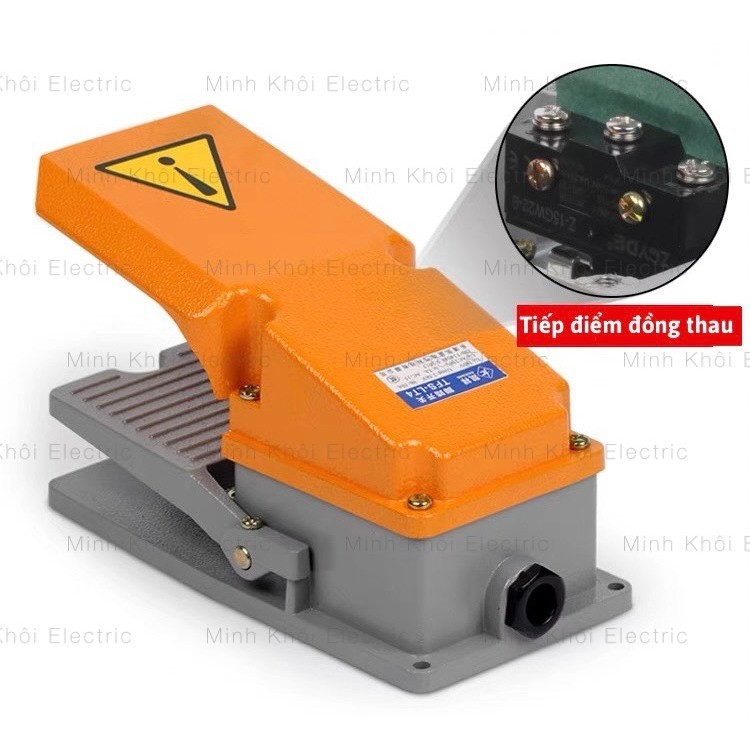 Công tắc bàn đạp chân LT4,công tắc chân LT4,bàn đạp điện,cóc nhấn,bàn đạp máy khâu,công tắc đạp chân,công tắc bàn đạp