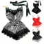 Plpj Nữ Đồ Ngủ Không Tay Dây Đeo Váy Ngủ Ren Viền Satin Cami Top Pyjama Bộ MỚI