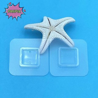 Pnpia 1 Cái Móc Treo Tường Tự Dính Trong Suốt Dây Kệ Treo Tường Miếng Dán Cố Định Bên Miếng Dán Cho Nhà Bếp Phòng Tắm Tiện Ích Boutique