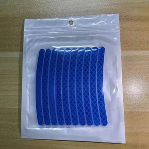 Bộ 20 miếng dán bánh xe phản quang SEAMETAL cảnh báo an toàn cho xe hơi xe máy