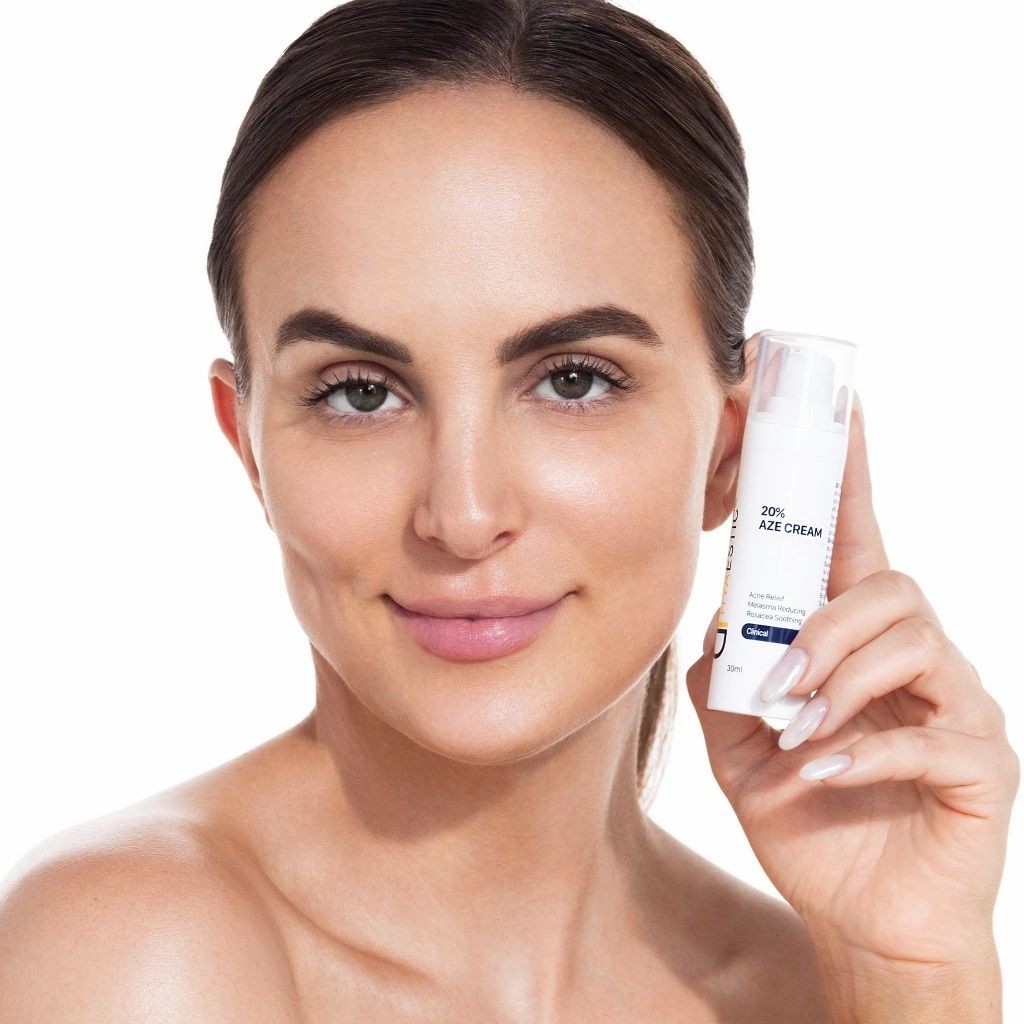 Kem loại bỏ mụn và ƞám chuyên sâu Hyaestic 20% AZE Cream chai 30ml