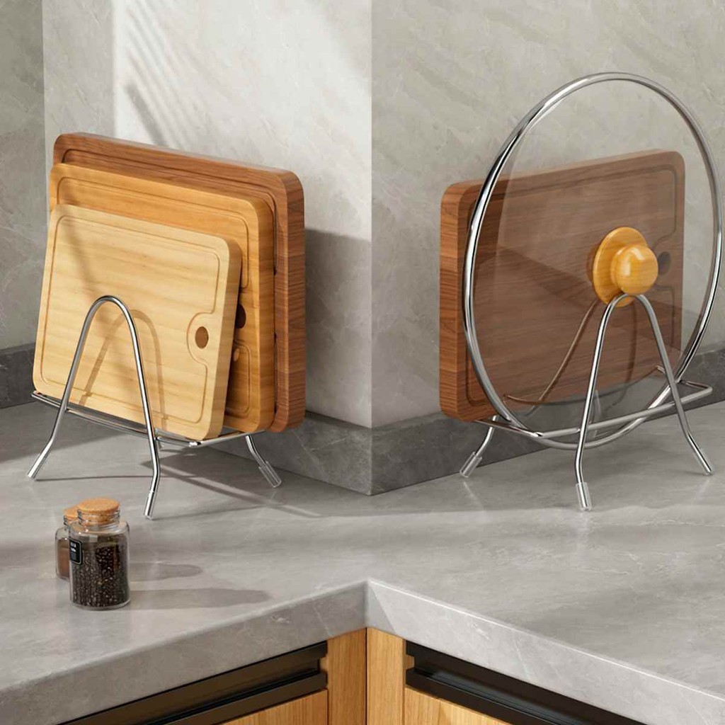 Giá để dao thớt bằng inox cổ điển tiện dụng - FE123