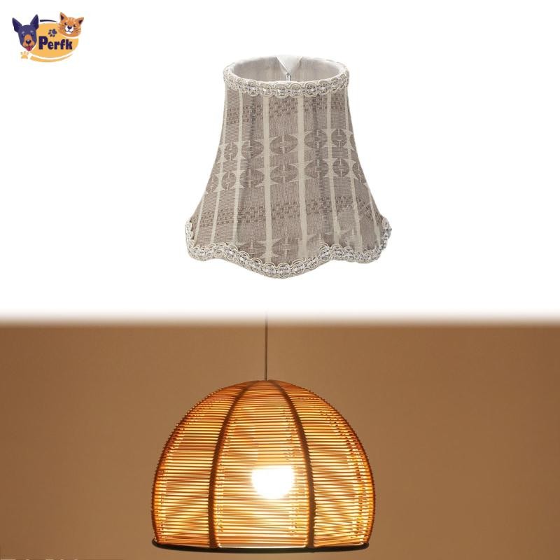 Vải Đèn Chùm Vải Bóng Đèn Handmade Lắp Ráp Đơn Giản Vỏ Đèn Tường