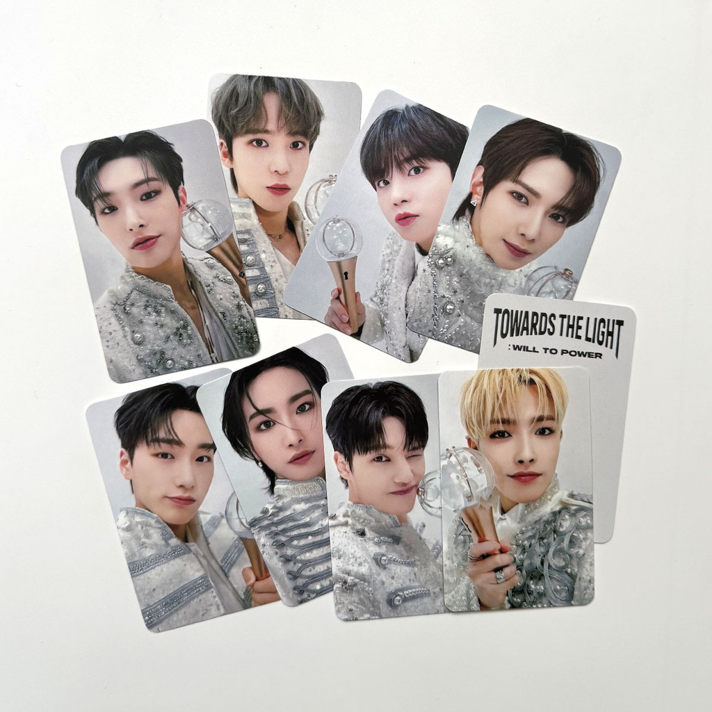 4-8 chiếc ATEEZ Hướng tới ánh sáng sẽ cấp nguồn Photocards THẾ GIỚI SẴN VÀNG GIỜ Phần.2 Bưu thiếp chống nước Hongjoong Seonghwa Yunho Ảnh Kpop Lomo Cards YM