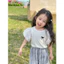 Bộ cộc tay bồng hè cho bé cottong mặc thấm hút mồ quần lửng kẻ đen hồng sz 90 - 130 mẫu mới 8813