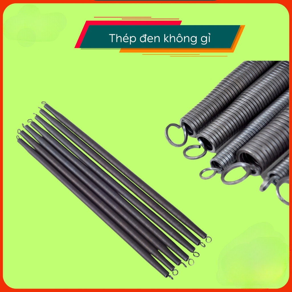 【24H】Lò Xo Uốn Ống Nhựa Luồn Dây Điện Dài 55cm, Làm Từ Thép Đen Chống Gỉ, Giúp Uốn Ống Ghen Điện Dễ Dàng Không Bị Gãy