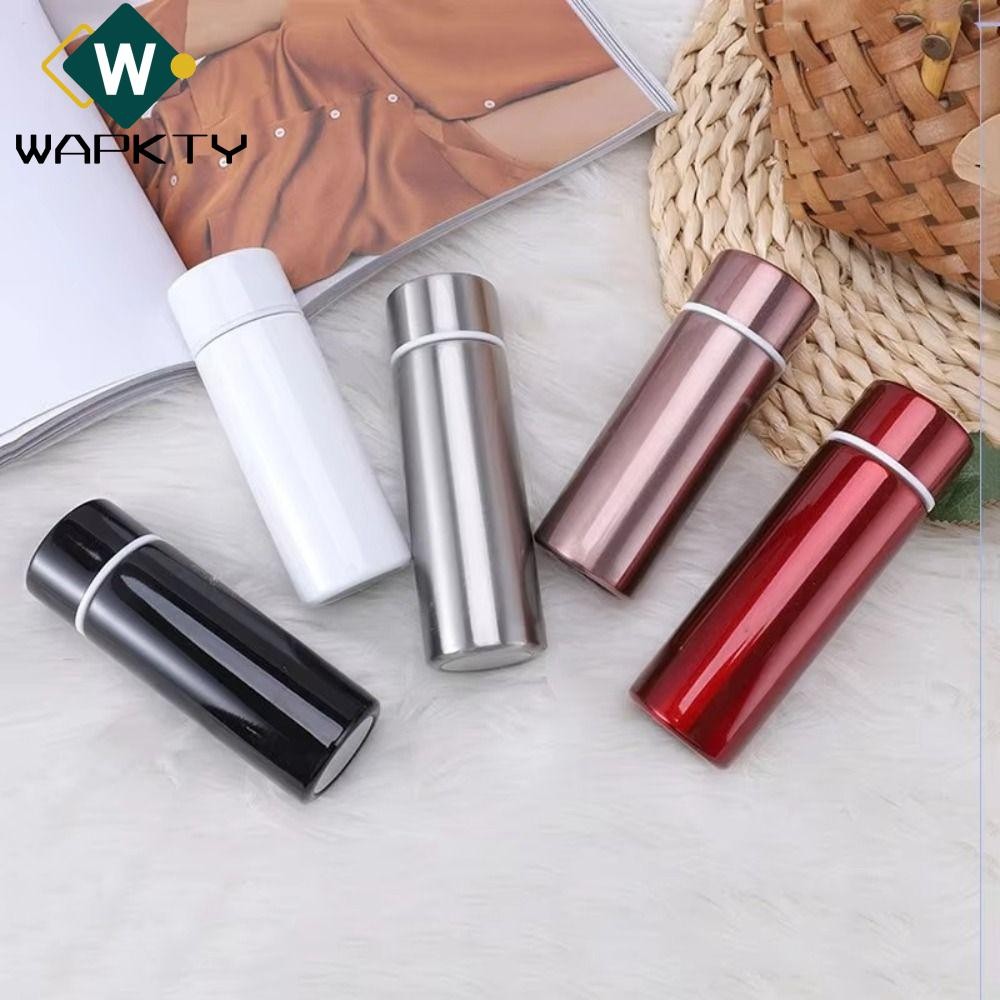Bình bỏ túi WAPKTY, Cốc giữ nhiệt Mini nhẹ 120ml, Cốc cà phê du lịch bằng thép không gỉ chống rò rỉ di động Chai nước cách nhiệt
