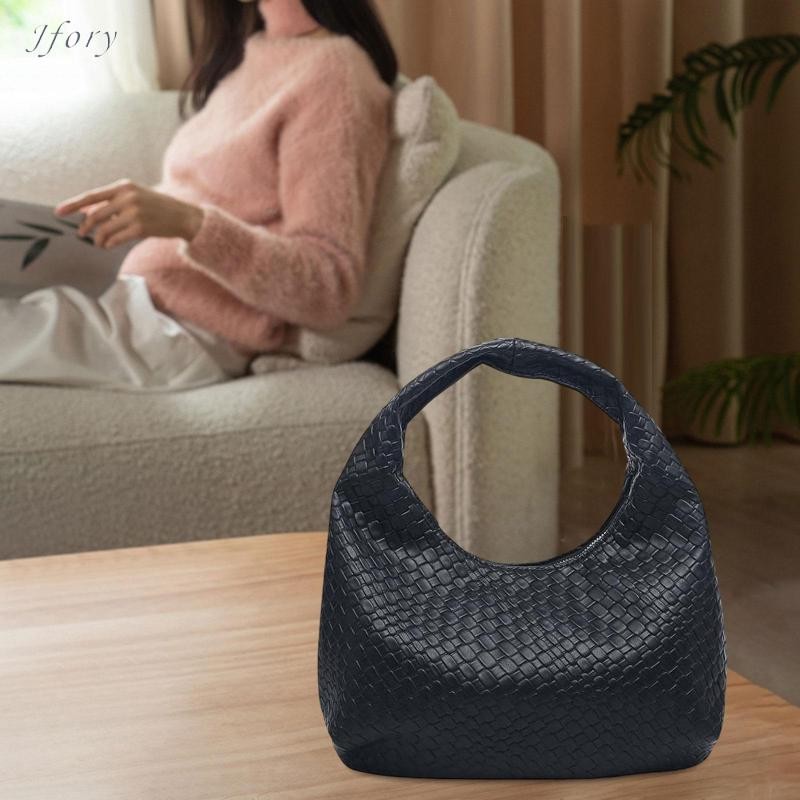 Túi đeo vai nữ Jfory Túi xách nữ bện để đi du lịch mùa xuân