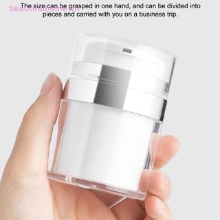 [Beautifulhome] 15g / 30g / 50g / 100g Chai Kem Chân Không Báo Chí Kem Dưỡng Da Mặt Chai Phụ Kem Dưỡng Da Không Có Ống Hút [Làm Đẹp]