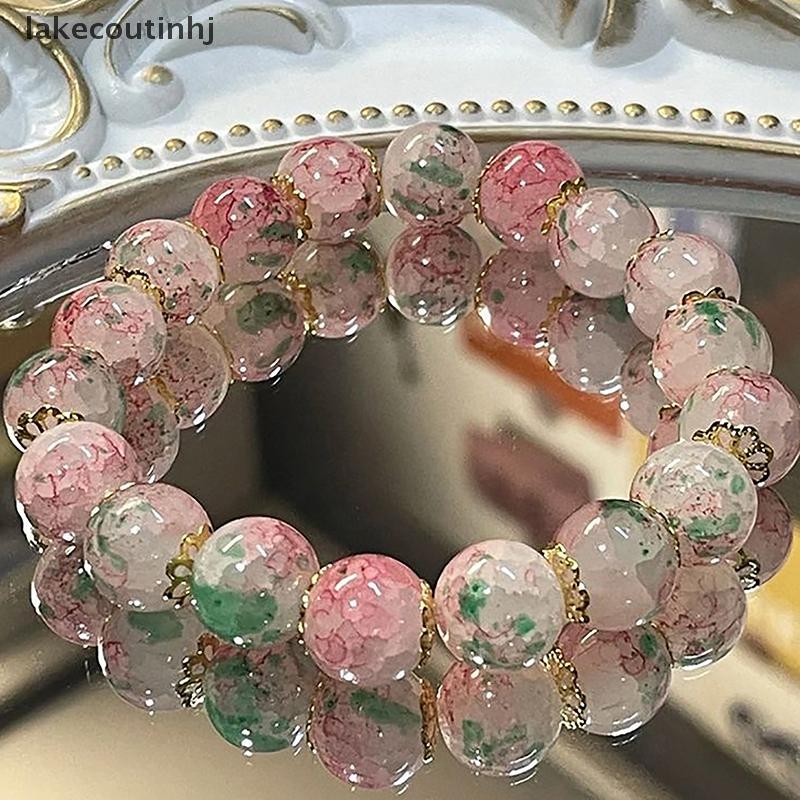 Lu Thời Trang Ngọt Ngào Dễ Thương Hoa Anh Đào Vòng Tay Dành Cho Nữ Cô Gái Tinh Tế Thanh Lịch Đính Hạt Vòng Tay Dự Tiệc Trang Sức Phụ Kiện Quà Tặng tinhj
