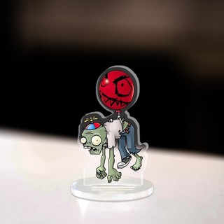 Mô hình Mini Plants vs Zombies Captain Deadbeard Torchwood Standee Chibi game trang trí góc học tập cao 3,5cm