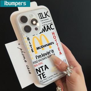 ibumpers Ốp Lưng iPhone Xinh Ngầu Graffiti in hình Ốp Điện Thoại TPU Trong Suốt Mềm nhám mờ Chống Sốc Chống Bẩn Cho Iphone 16 15 14 12 13 11 Pro Max IP 7 8 Plus X XS XR