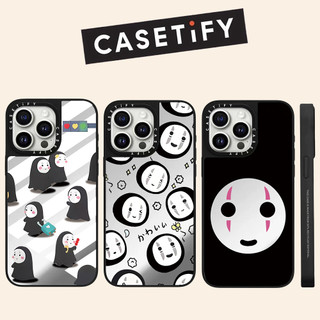 No Face Man Mirror Hard Phone cho iPhone 17 Pro Max 16 Plus 15 14 13 12 11 Ốp lưng Acrylic phía sau chống sốc