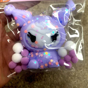 Sanrio Hoạt Hình Dễ Thương Kuromi Bóp Đồ Chơi Blingbling Chống Căng Thẳng Đồ Chơi Người Lớn Silicone Pinch TPR Mềm Giải Nén Căng Thẳng Đồ Chơi Cho Trẻ Em