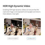 Camera ngoài trời thông minh Xiaomi CW500, Độ phân giải 3K, 5 triệu pixel, Tầm nhìn ban đêm đầy đủ màu, Cuộc gọi thoại hai chiều, để sử dụng tại cửa hàng tại nhà — ảnh 4