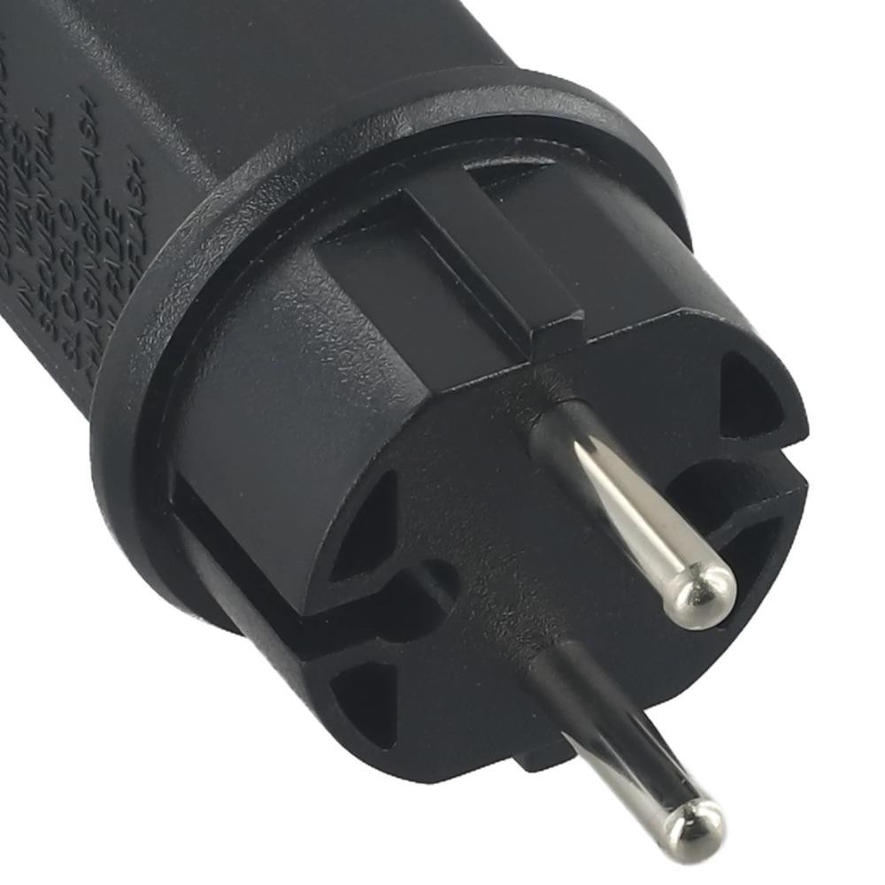 Bộ chuyển đổi nguồn KEYRA, Thay thế máy biến áp LED đen 31V 6W, phích cắm EU bền ABS IP44 Đèn cổ tích Nguồn điện để chiếu sáng Giáng sinh-Tree Đèn cổ tích
