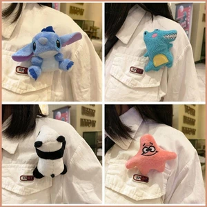 Sy6 Stitch Patrick Star Trâm mặt dây chuyền sang trọng phụ kiện pin phụ kiện thời trang cá tính YS6