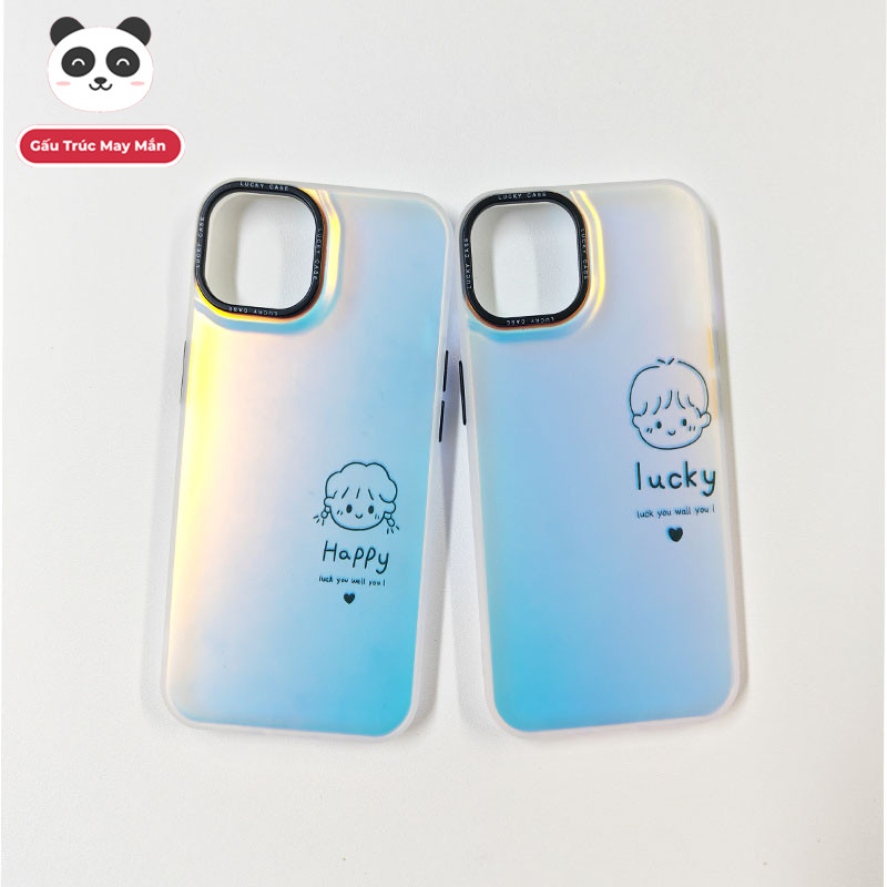 Ốp Lưng iPhone Đôi Bé Trai & Bé Gái - Tình Nhân Dễ Thương | Tương Thích iPhone 16/15/14/13/12/11 Pro Max/XR/XS Max