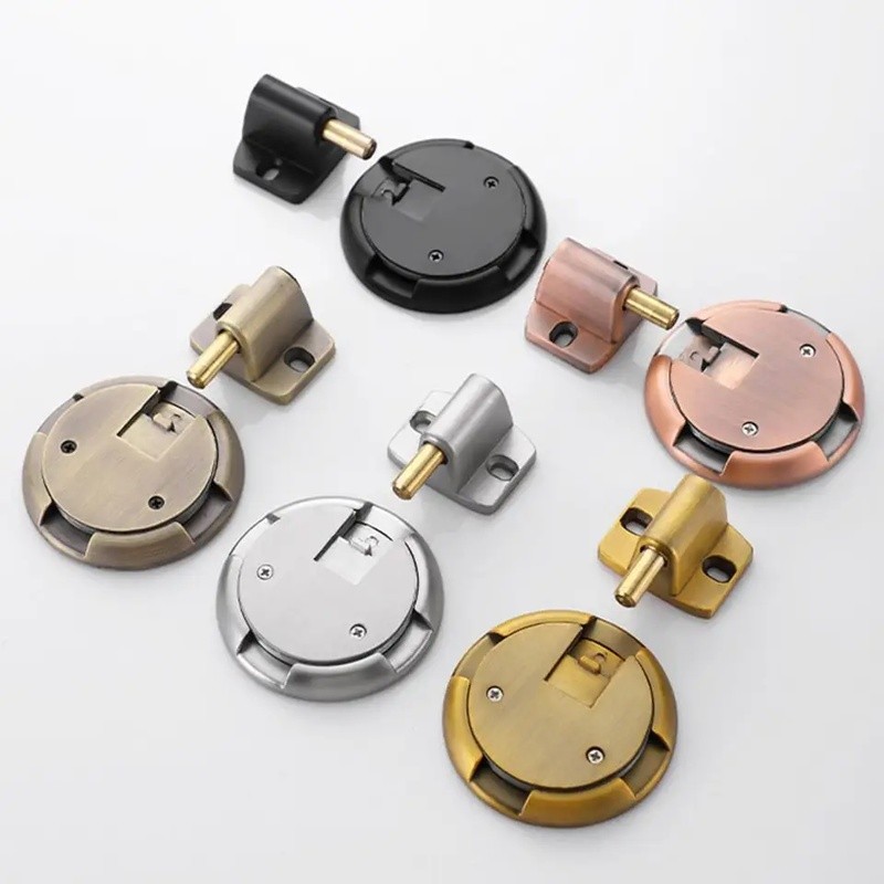 Hợp Kim Kẽm Cơ Cửa Dừng Móng Tay Miễn Phí Chặn Cửa Giữ Cửa Bắt Tầng Dừng Doorstop Đồ Nội Thất Cửa Phần Cứng