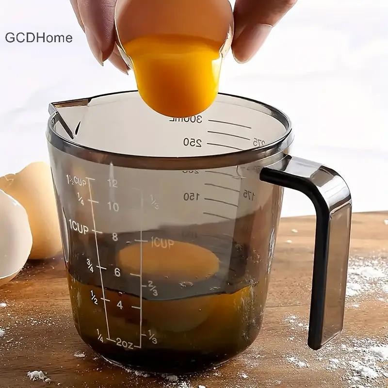 Gcdhome 1 Cái Nướng Chất Lỏng Cốc Đo Cân Cốc Nhựa Đo Âm Lượng Cốc Nhà Bếp Dụng Cụ Nướng Bánh 150 / 300 / 600 / 1000ml HOT