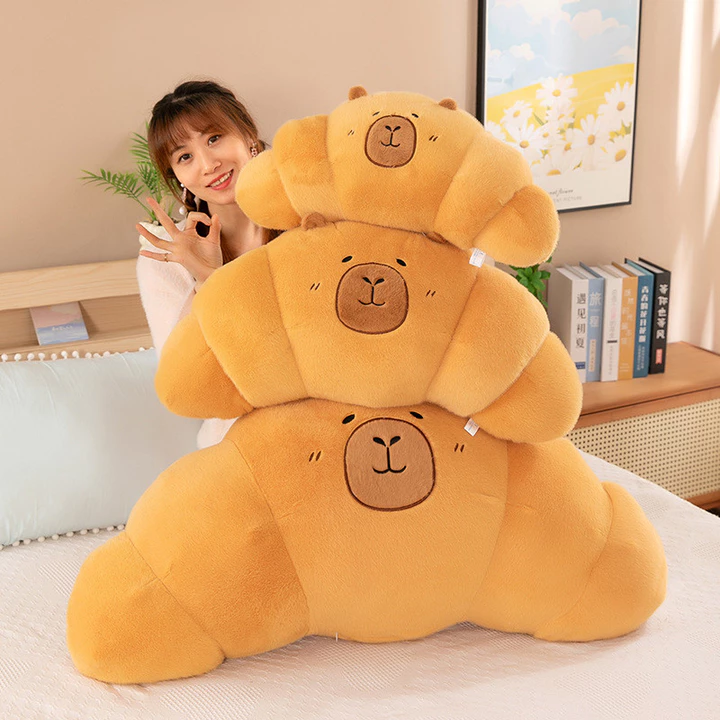 32124 capybara Croissant Baguette Lớn Sang Trọng Đồ Chơi Gối Dài Sáng Tạo Làm Bánh Series capybara Đồ Chơi Trẻ Em Đồ Chơi Búp Bê Đồ Chơi Trẻ Em Đồ Chơi Trẻ Em slime capybara Đồ Chơi Cho Bé Trai Bé Gái