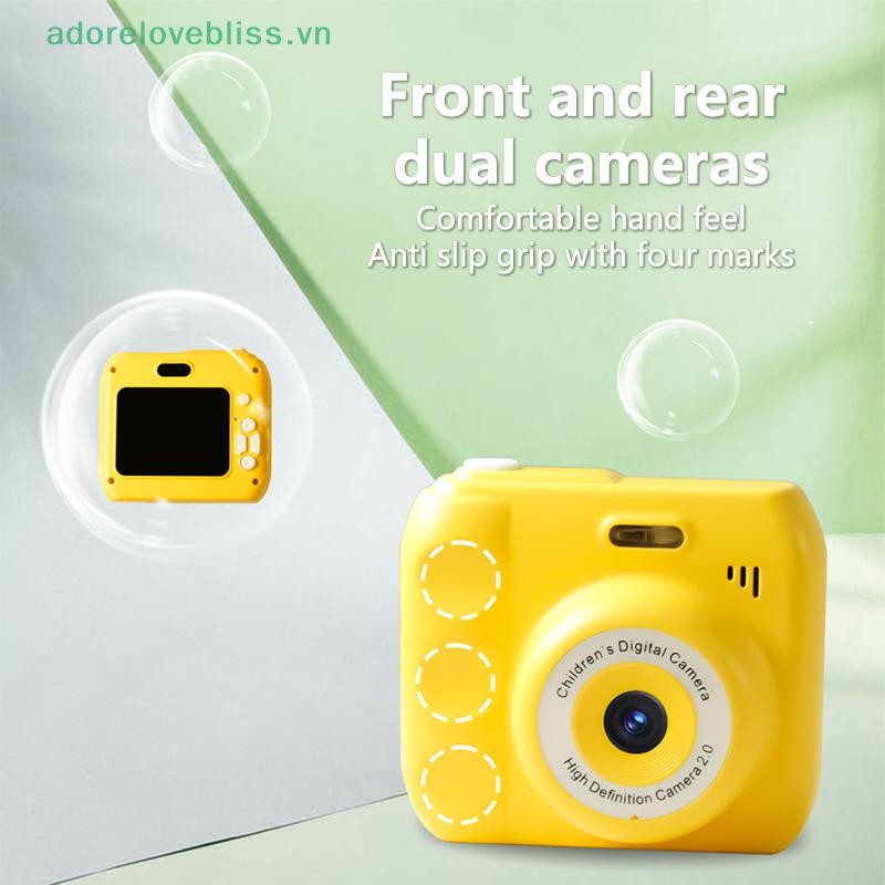 THÊM CCD Camera Kỹ Thuật Số Di Động Retro Máy Ảnh Chụp Ảnh Quà Tặng Cho Trẻ Em Trẻ Em Học Sinh Vlog Đèn LED HD Pixel BSS