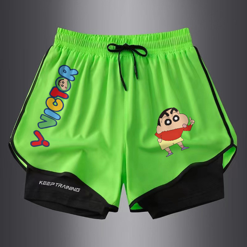 Quần short cầu lông nam nữ, phong cách mới mùa hè, xu hướng tập luyện, quần short chống chói, chạy bộ, tập thể dục, đi xe đạp, thể thao, khô nhanh, quần short bóng rổ đa năng