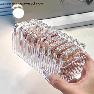 [savemoneyeveryday] Hộp Bảo Quản Móng Tay Nghệ Thuật Trong Suốt Đeo Áo Giáp Người Tổ Chức Giá Đỡ Trang Sức Hộp Trưng Bày Rỗng Hộp Đựng Móng Tay Giả Tinh Tế [vn]