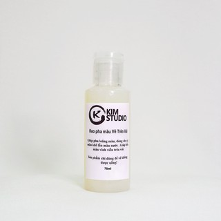 Keo chặn màu/Vũ khí bí mật trong vẽ vải/ Dung tích 70ml Kim studio