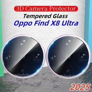 Phim bảo vệ Camera Oppo Find X8 Ultra 5G cho Oppo Find X8 Ultra X8Ultra X8Pro X8s + FindX8s 4G 5G 3D Cong HD Full Cover Camera Kính cường lực Bảo vệ màn hình Mặt sau Phim ống kính