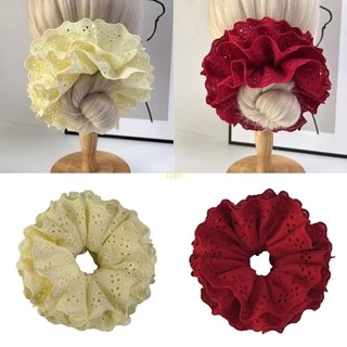 Flgo Ren Tóc Scrunchy Nữ Vintage Tóc Scrunchies Nữ Phụ Kiện Tóc Thường Ngày