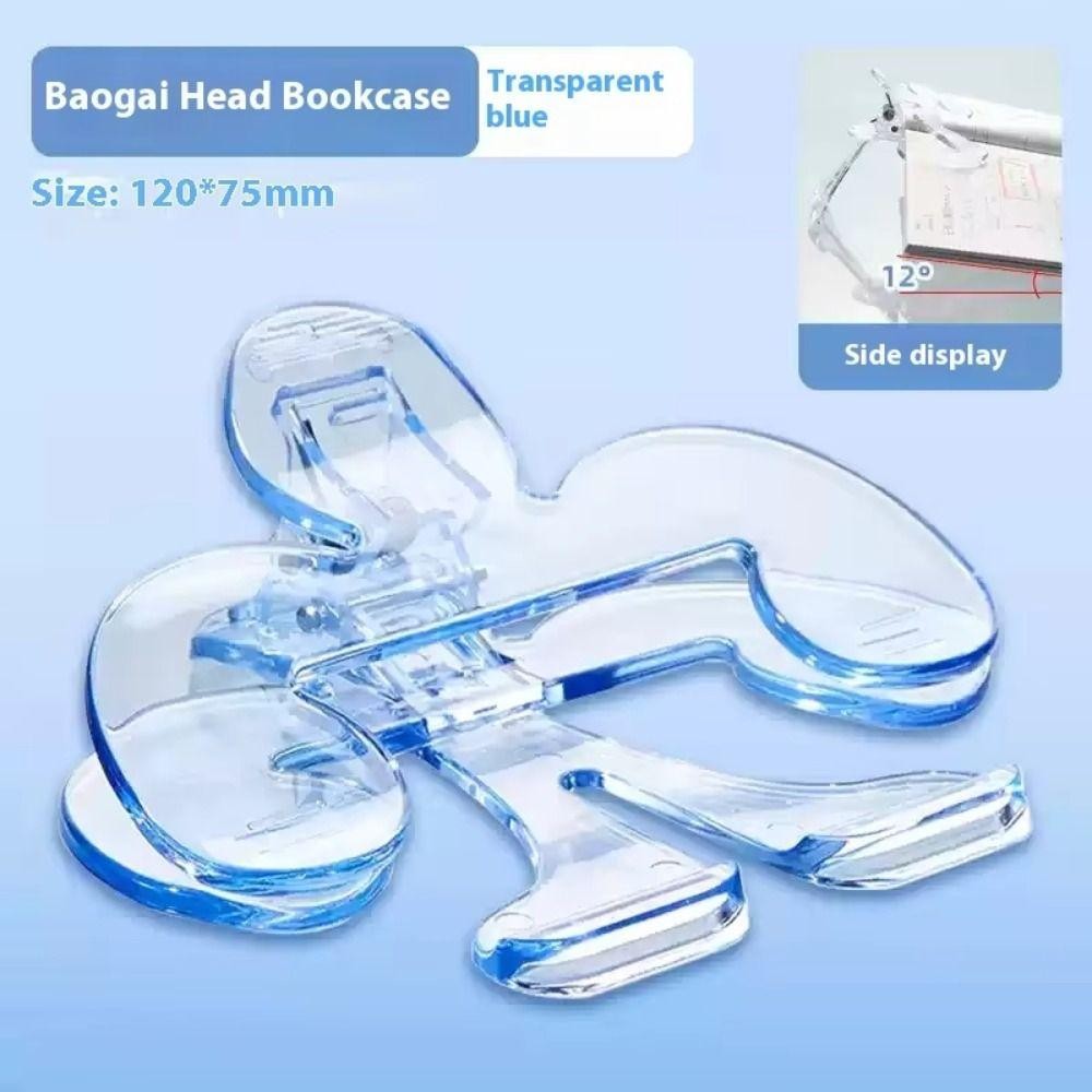 Giá đỡ đánh dấu đọc THFENG, dễ đọc 12° Kẹp sách cố định, Đế đọc sách để bàn bằng nhựa chống trượt cho dụng cụ học tập dành cho học sinh