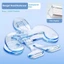 Giá đỡ đánh dấu trang đọc sách AMBU, Giá đỡ sách trong suốt chống trượt dễ đọc, 12° Đế đọc sách để bàn bằng nhựa cho dụng cụ học tập dành cho học sinh