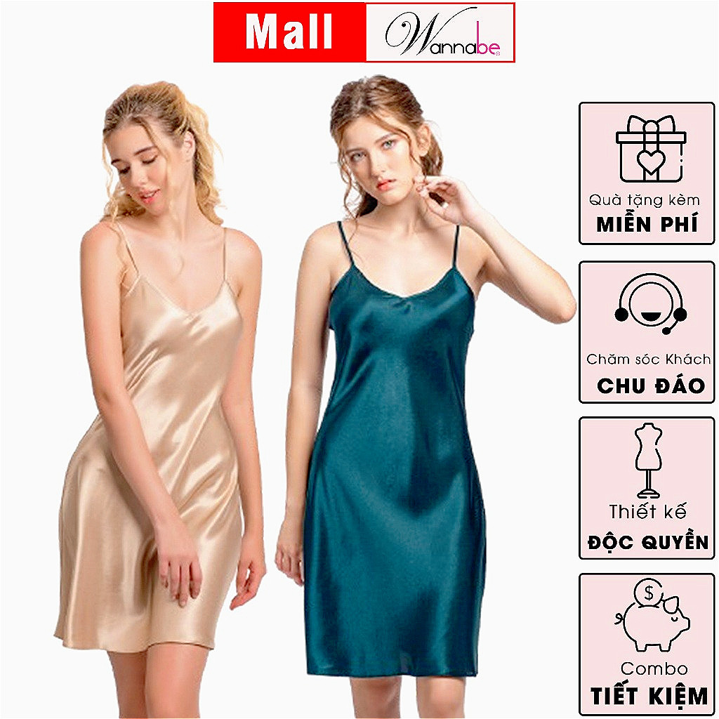 Đầm ngủ WANNABE DN612 dùng làm váy lót