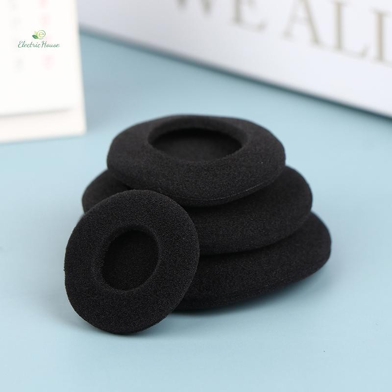 [Nhà Điện] 10 Miếng Đệm Tai Nghe Bọt Dày Đệm Tai 3.5 / 4.5 / 5.5 / 6cm Cho Tai Nghe Tròn Earhook mới