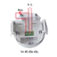 Công tắc cảm ứng hồng ngoại âm trần SS302 ( 3PIR )