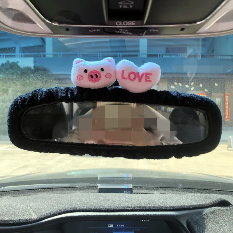 Kawaii Thỏ Xe Ô Tô Gương Chiếu Hậu Dễ Thương Phong Cách Hàn Quốc Nhân Vật Hoạt Hình Chống Trơn Trượt Gương Đáng Yêu Trang Trí An Toàn Đảo Ngược Hỗ Trợ Quà Tặng Cho Nữ Bé Gái Phụ Kiện Xe Hơi