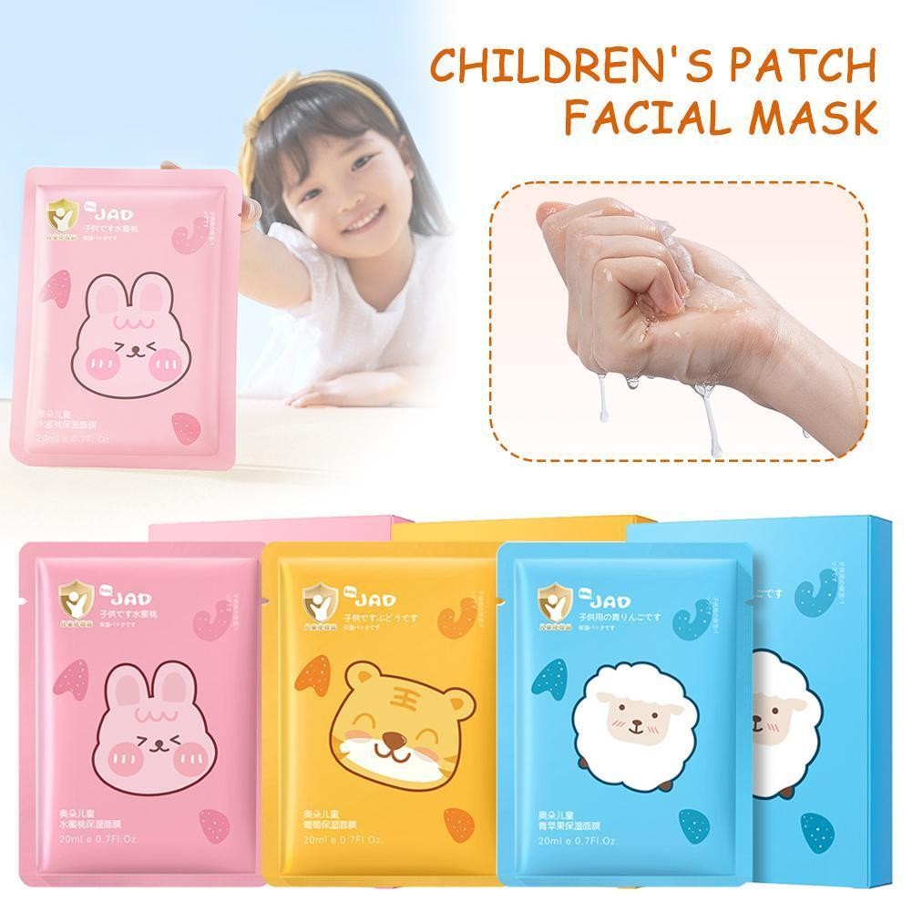 Mặt nạ dưỡng ẩm cho trẻ sơ sinh và trẻ em Mặt nạ dưỡng ẩm dưỡng ẩm cho bé 3-15 tuổi E8