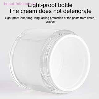 [Beautifulhome] 15g / 30g / 50g / 100g Chai Kem Chân Không Báo Chí Kem Dưỡng Da Mặt Chai Phụ Kem Dưỡng Da Không Có Ống Hút [Làm Đẹp]