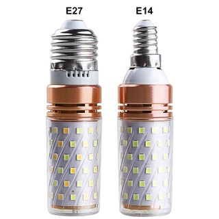 Bóng đèn LED ngô E14 E27 SMD 2835, Đèn LED chùm nến 12W 16W, 220V 110V Đa năng Không nhấp nháy, Đèn LED tiết kiệm năng lượng cho phòng ngủ gia đình Sảnh triển lãm khách sạn Trang trí phòng triển lãm