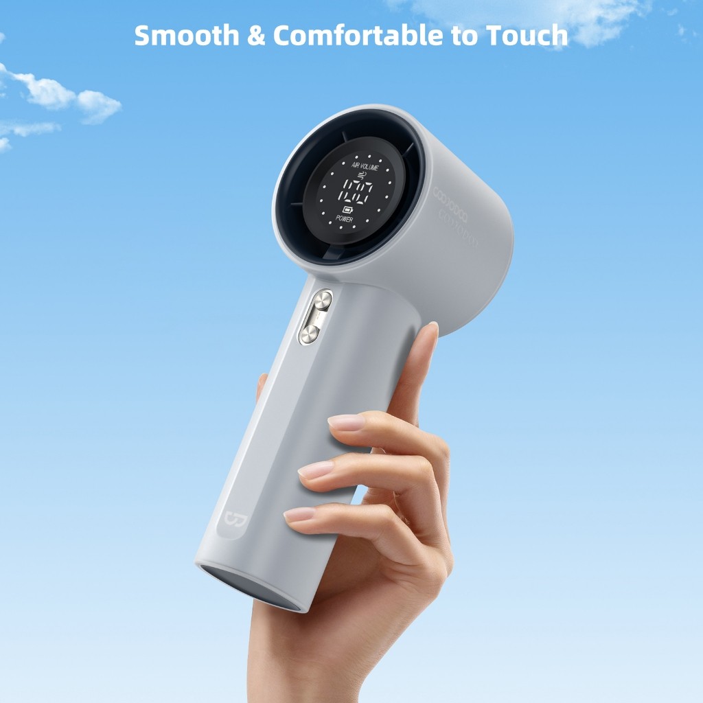 Ảnh Ốp bảo vệ quạt Mini GOOJODOQ Vỏ silicon tốc độ cao có thể giặt được 4