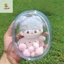 Pengtao14 10CM Sang Trọng Búp Bê Ra Túi PVC Trong Suốt Búp Bê Cotton Hiển Thị Trong Suốt Túi Bảo Quản Trong Suốt Cho Anime Hoạt Hình Búp Bê Mới