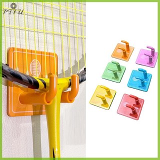 Ptfu Treo Tường Vợt Giá Đỡ Móc Tennis Vợt Giá Đỡ Cầu Lông Giá Đỡ Hiển Thị Móc Thép Không Gỉ Móc Treo Tường Lưu Trữ Mới