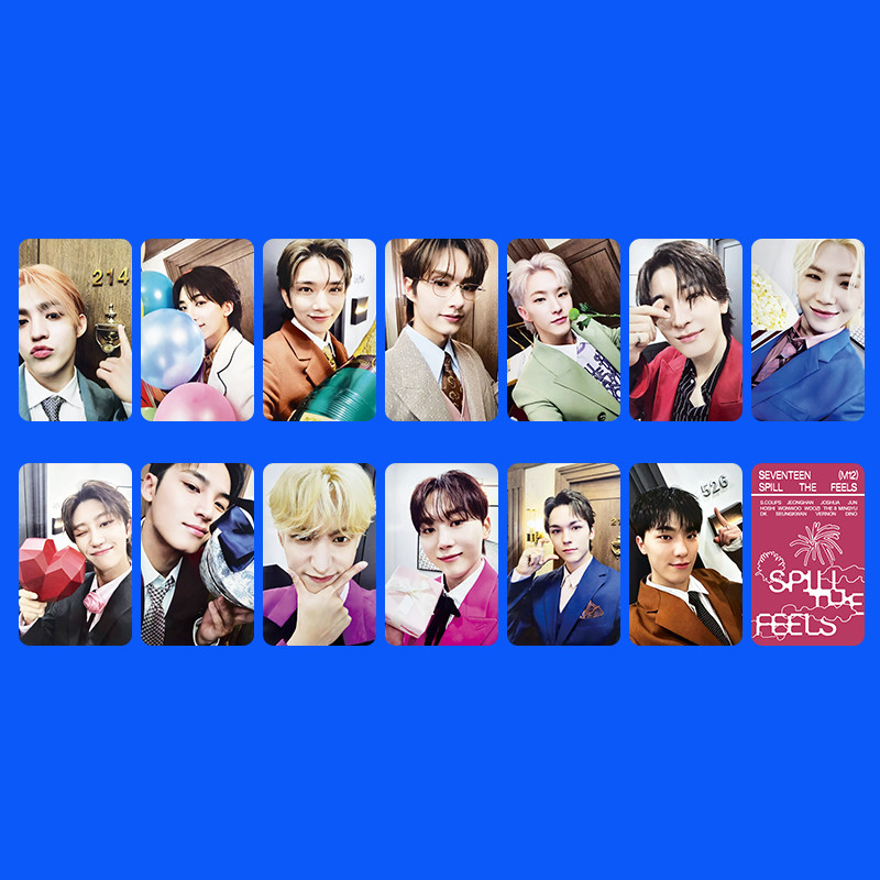 9-13 Chiếc SEVENTEEN Lomo Cards SPILLES Photocards S.Coups JEONGHAN HOSHI WONWOO WOZI DK MINGYU The8 Dino SEUNGKWAN JOSHUA JUN VERN Bưu Thiếp YM