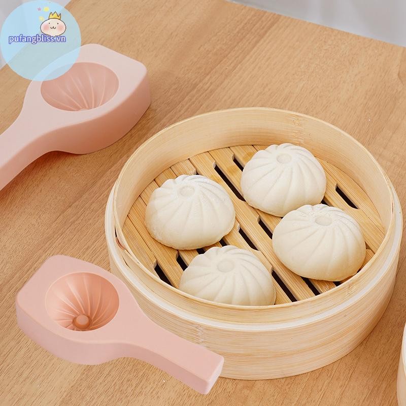 Pufangbliss Nhà Bếp Handmade Bánh Ngọt Bun Làm Khuôn Trung Quốc Baozi Khuôn Cầm Tay Nướng Bánh Và Bánh Ngọt Hấp Dụng Cụ Nhồi Bông Nhà Bếp VN
